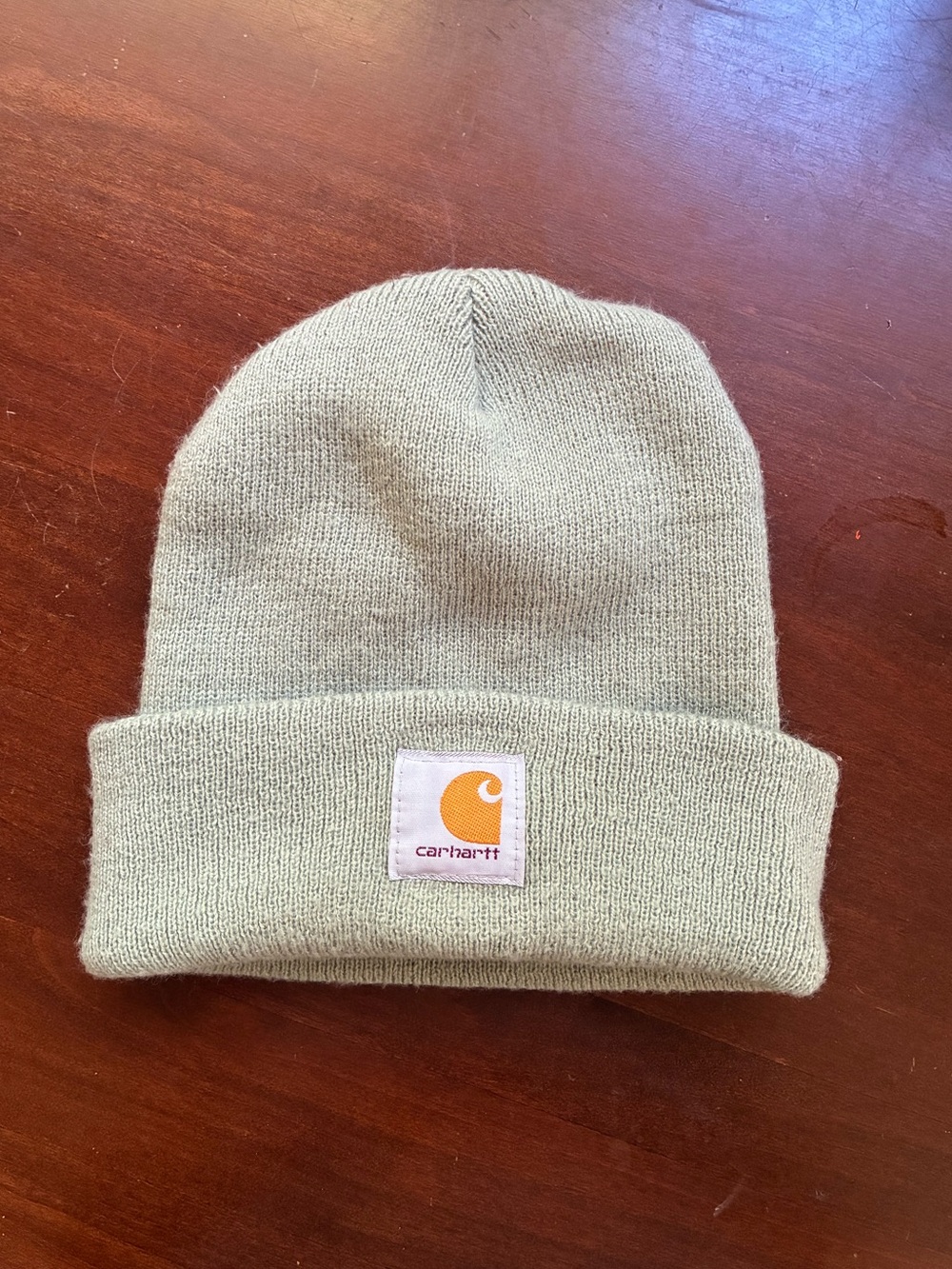 Carhartt Light Green Beanie Hat